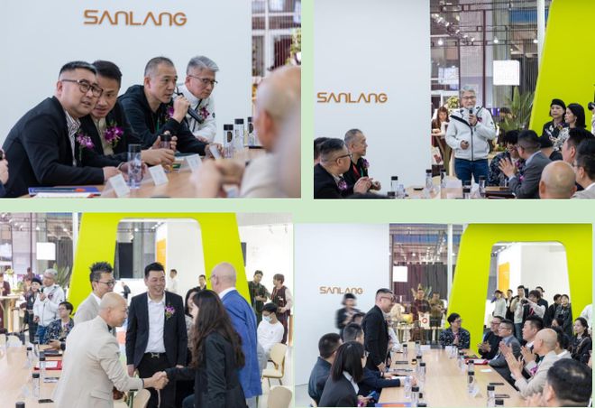 闪耀广州家博会创新设计摘双奖！开元棋牌三朗FINN系列餐桌椅(图2)